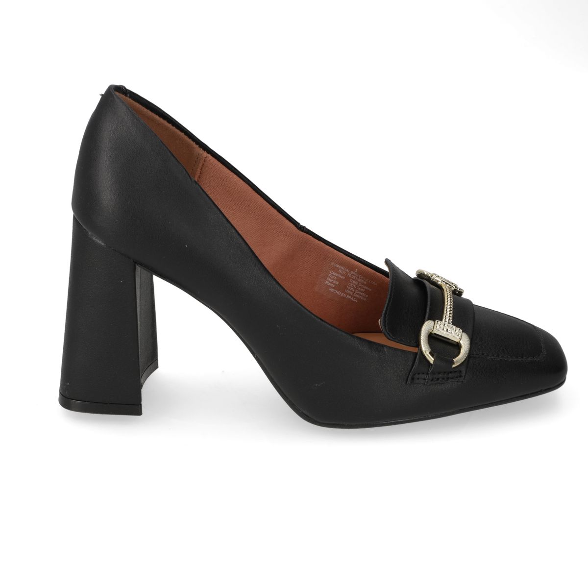 VIZZANO - Zapato Taco Ancho Vizzano Negro