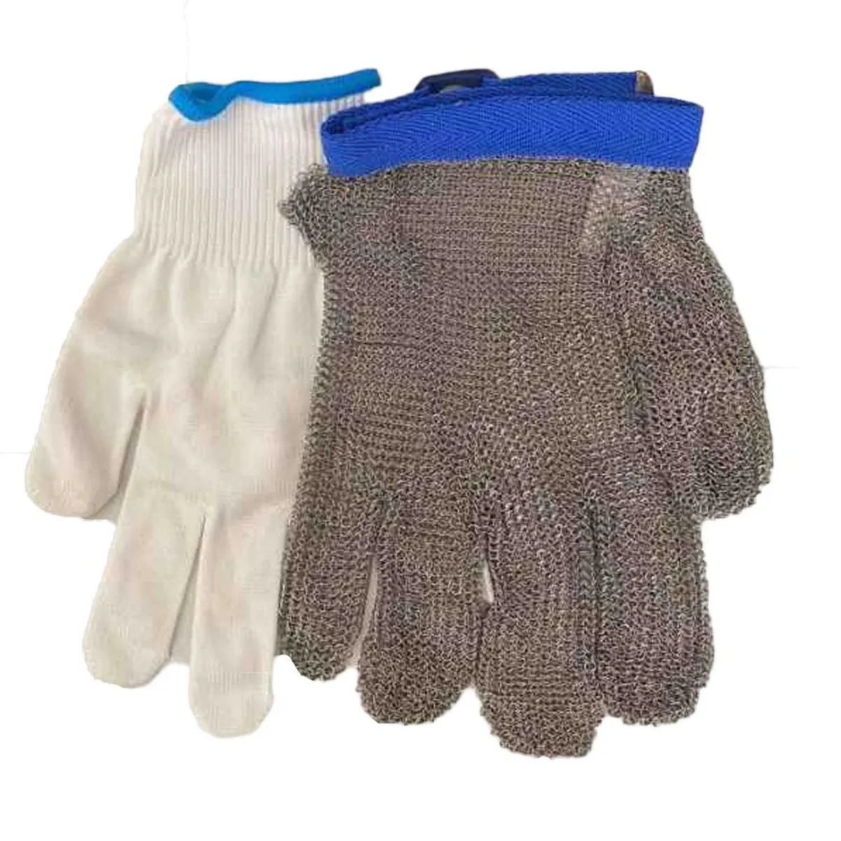 GENERICO - Guante Anticorte Talla L Acero Inoxidable