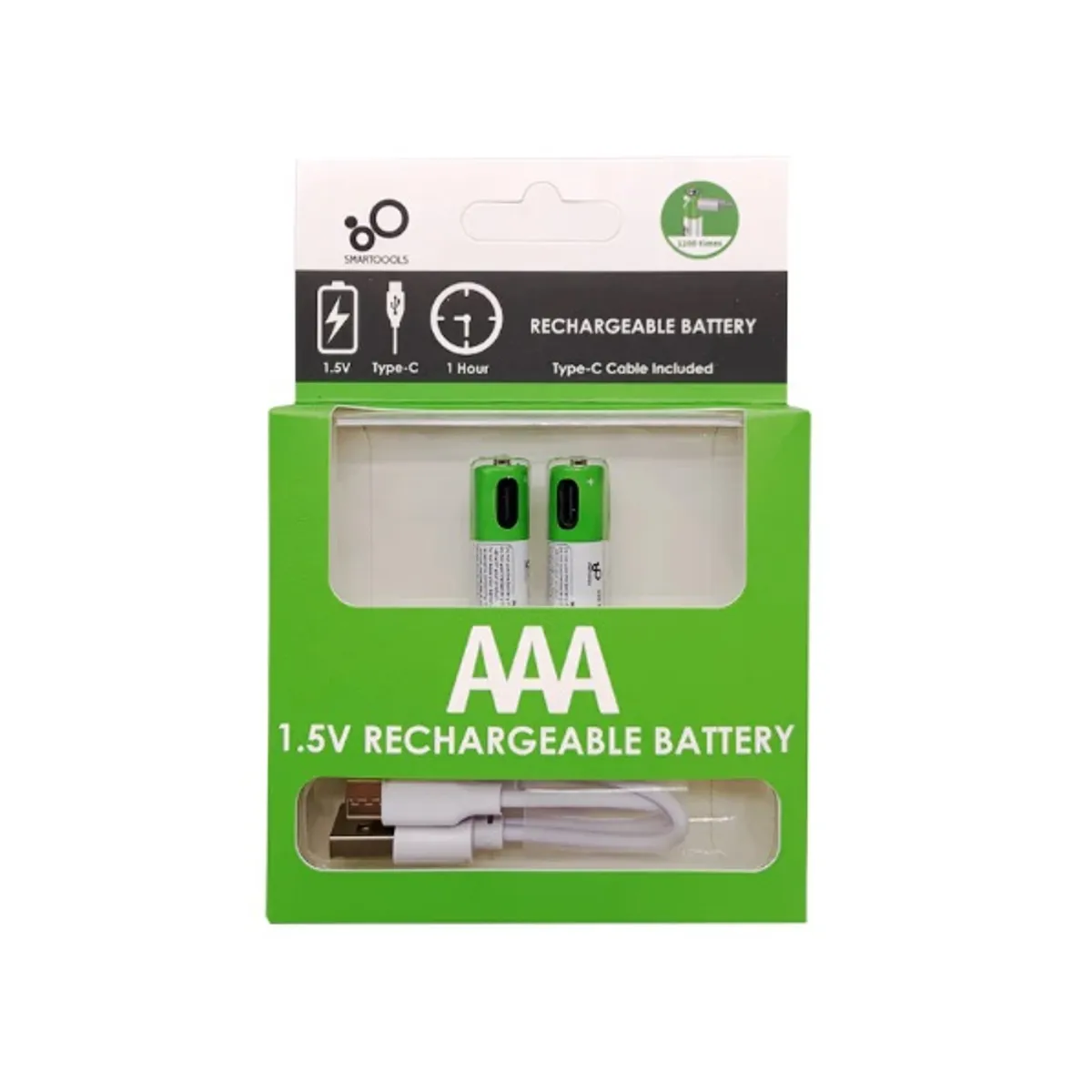 GENERICO - Pilas Recargable USB AAA