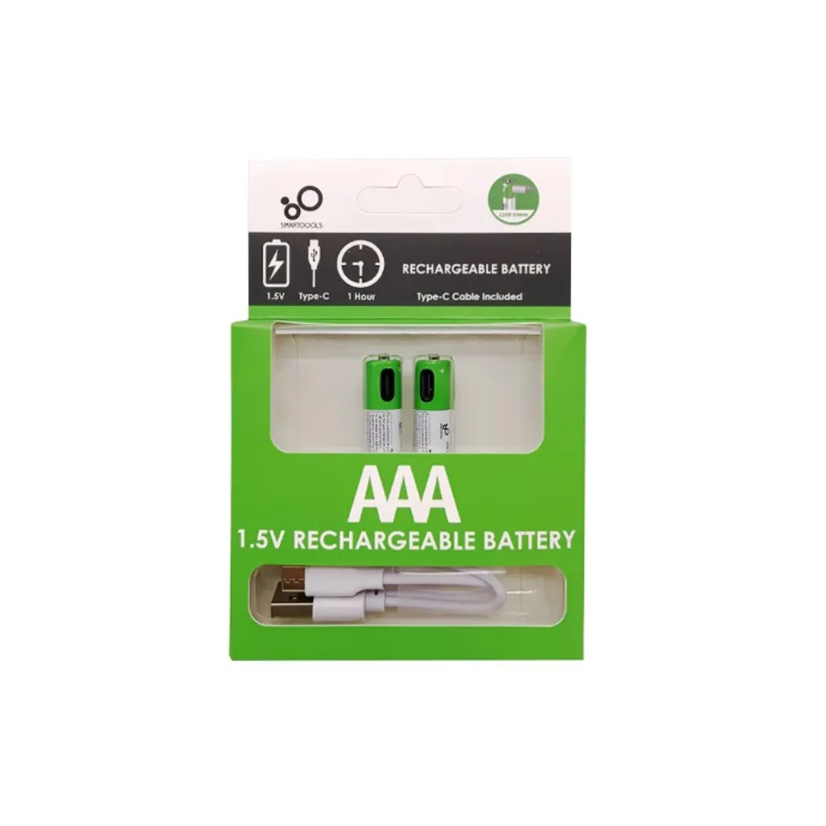 GENERICO - Pilas Recargable USB AAA