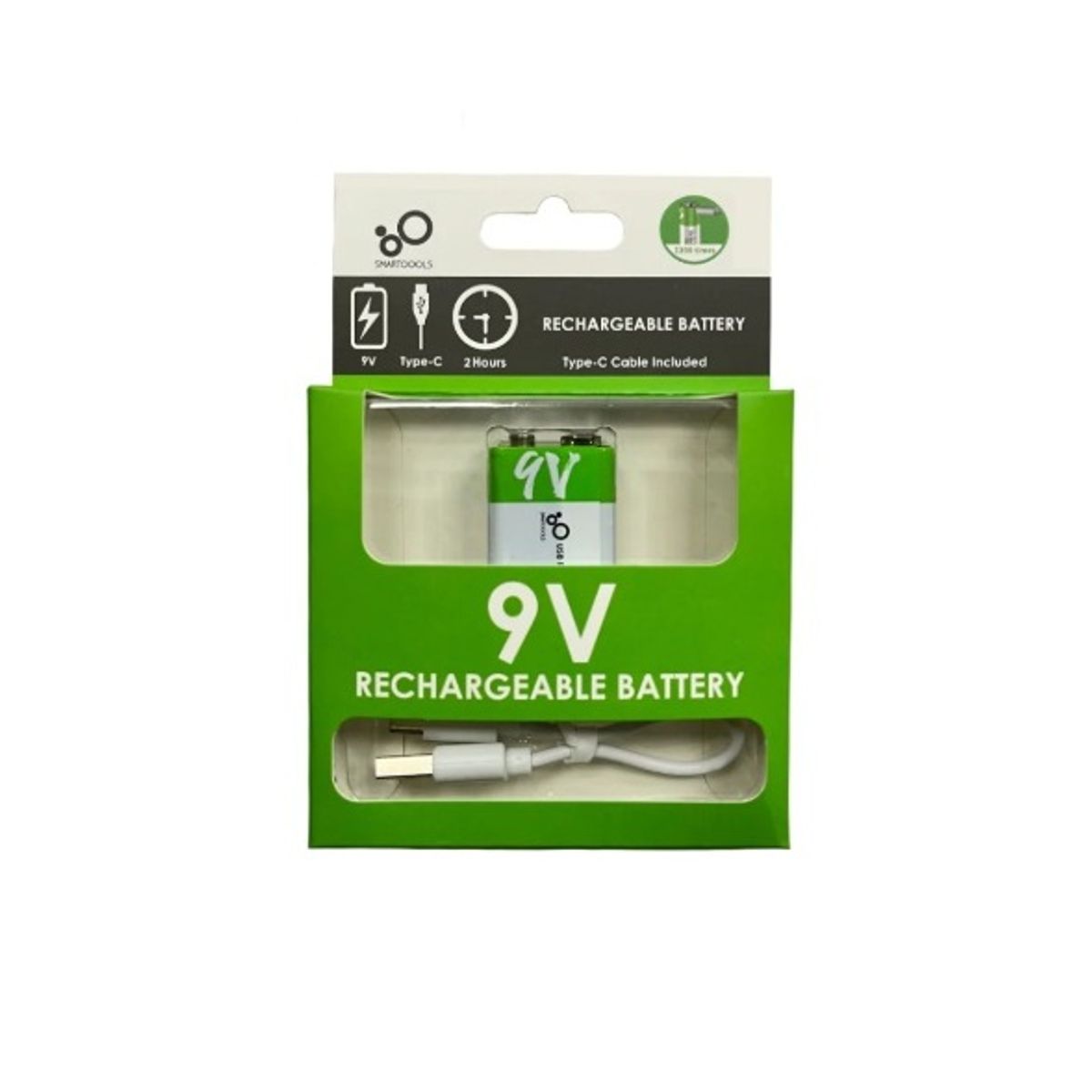 GENERICO - Pila Recargable USB 9V