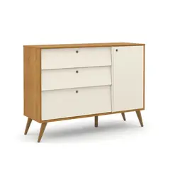 KIDSCOOL - COMODA CON PUERTA GOLD BEIGE ECO WOOD