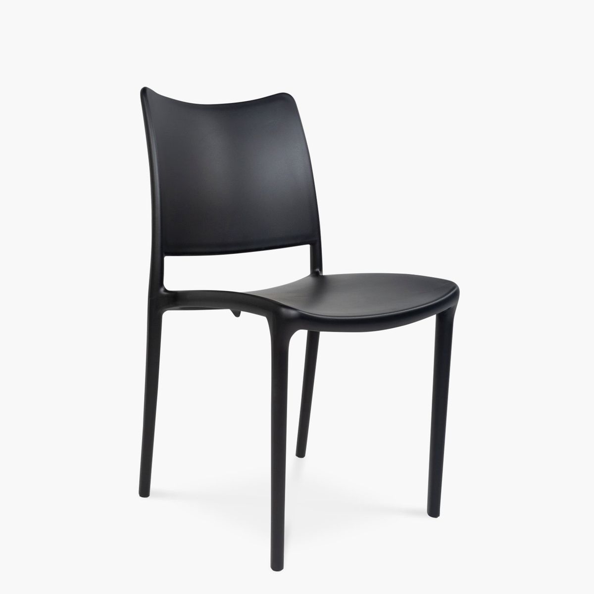 FORM DESIGN - Packs 4 Sillas Plástico Terraza Todi Negro Form