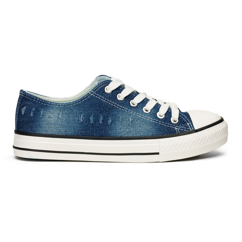 BOTELI - Zapatilla Mujer Azul Oscuro Sayen Boteli