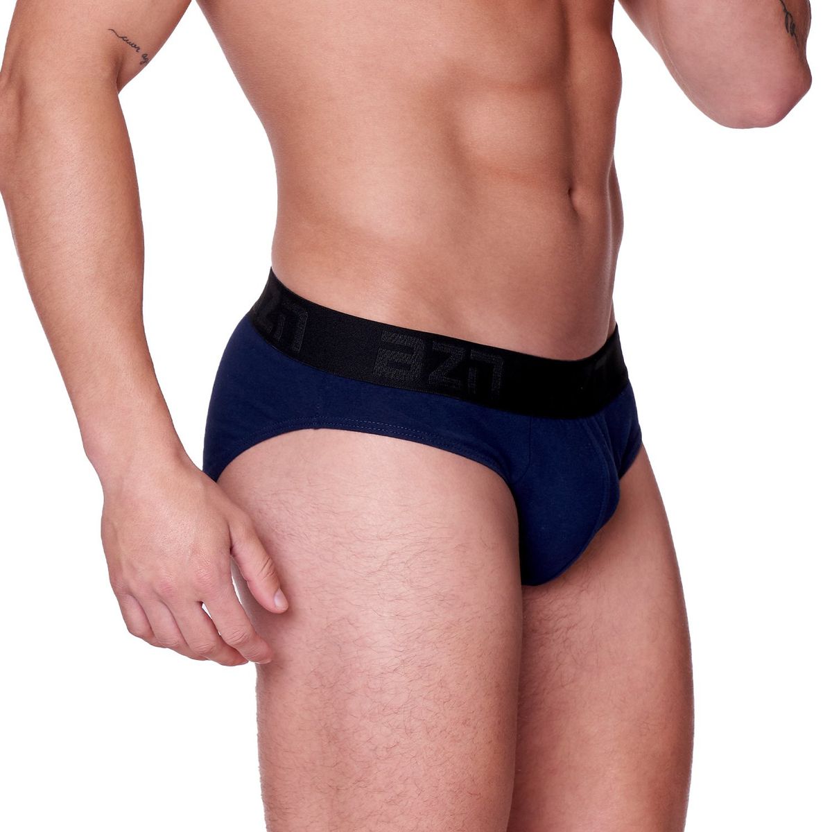 BAZIANI - Slip Algodón Lycra Hombre 5412