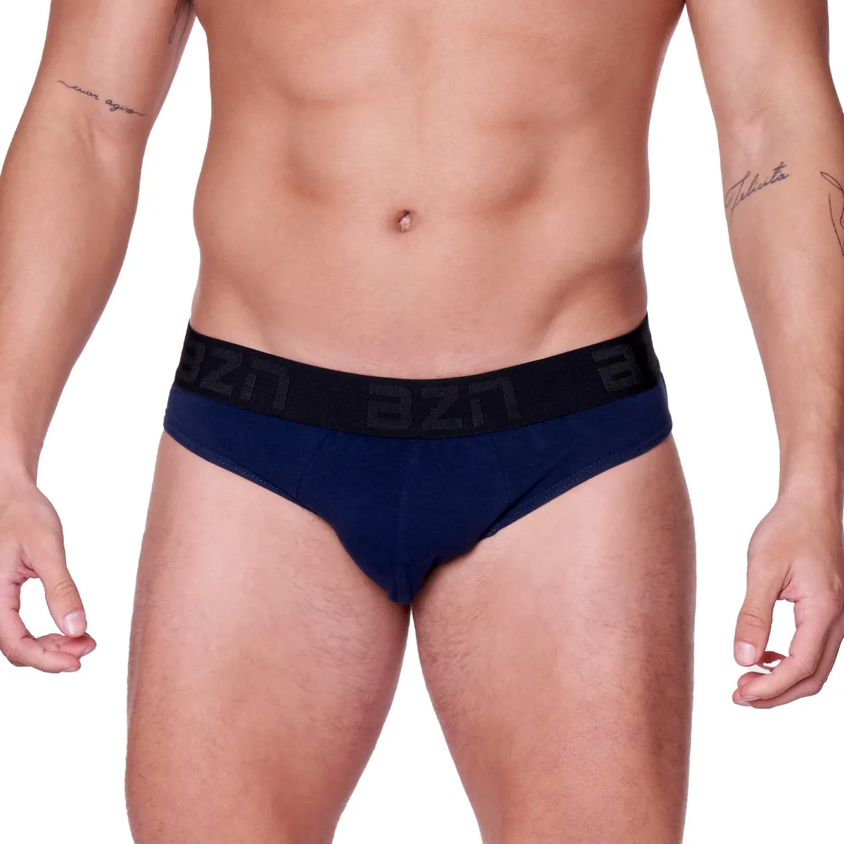 BAZIANI - Slip Algodón Lycra Hombre 5412
