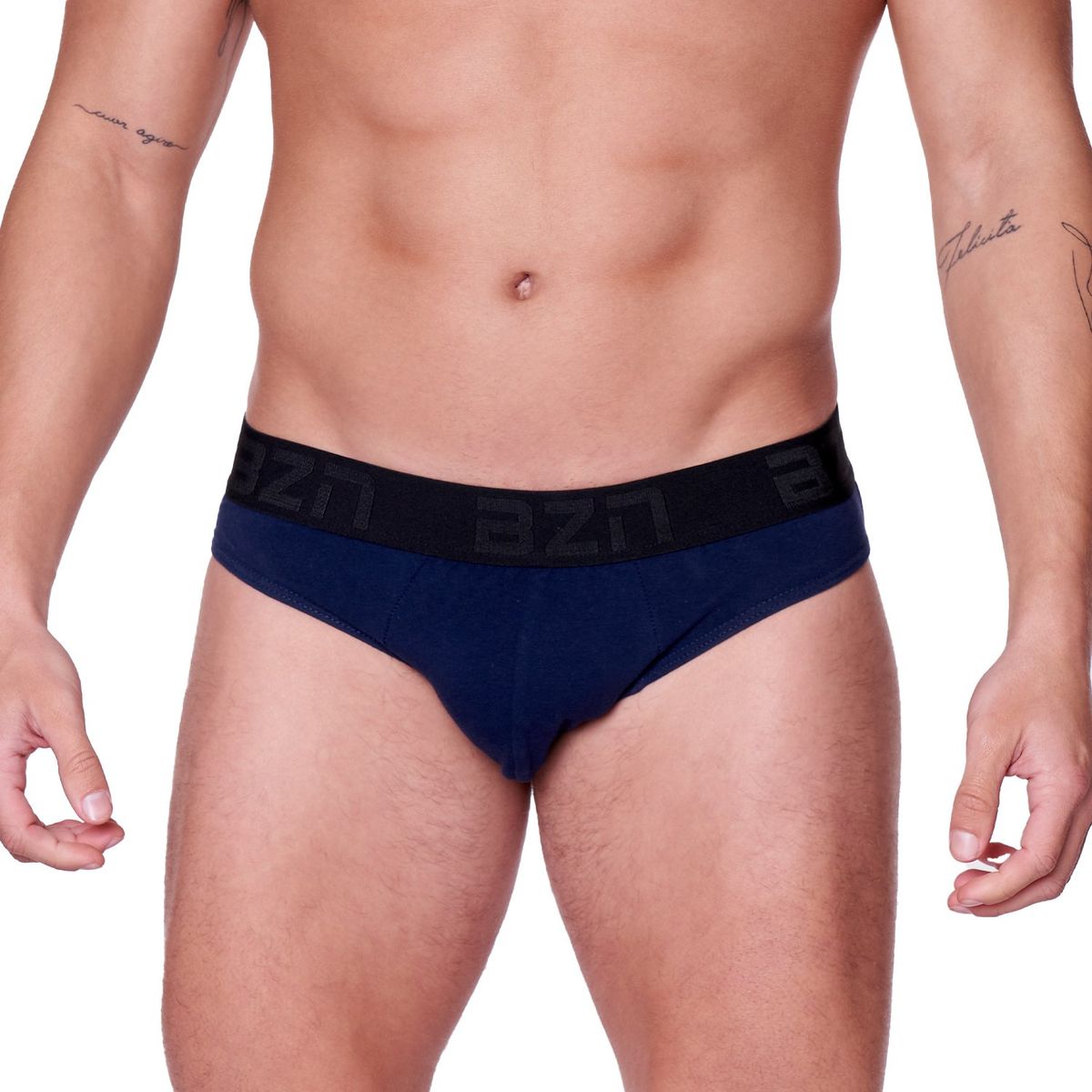 BAZIANI - Slip Algodón Lycra Hombre 5412