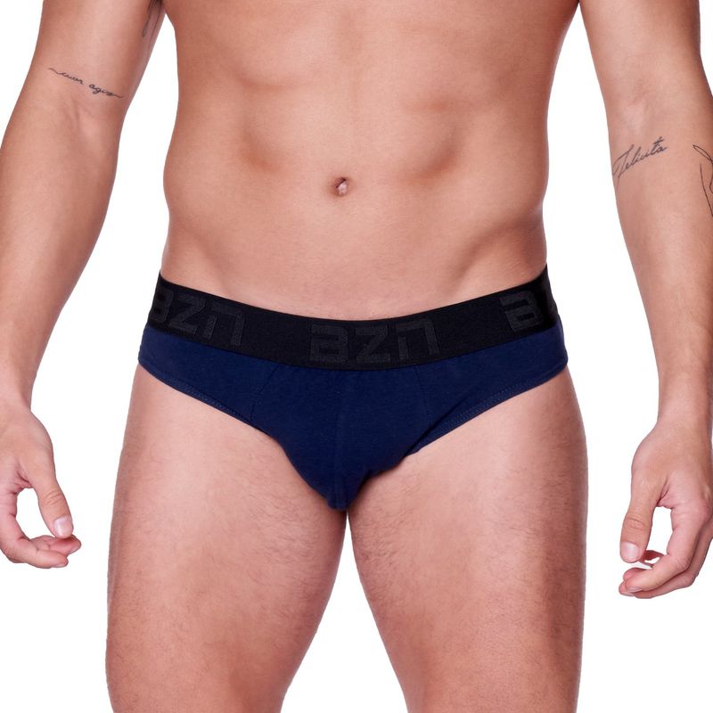 BAZIANI - Slip Algodón Lycra Hombre 5412
