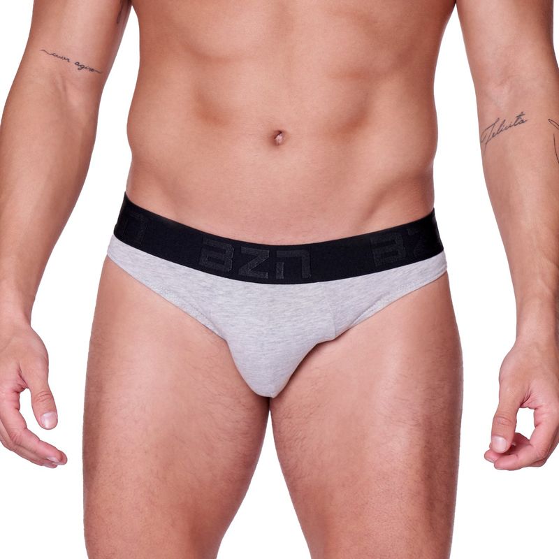 BAZIANI - Slip Algodón Lycra Hombre 5412
