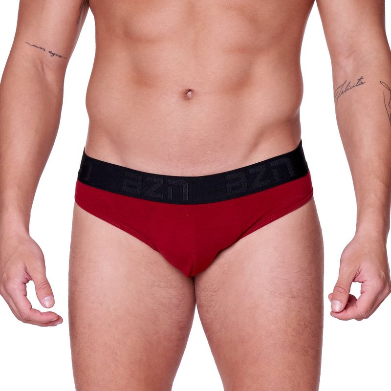 BAZIANI - Slip Algodón Lycra Hombre 5412