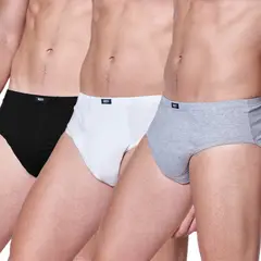BAZIANI - Pack3 Slip Algodón Hombre 5422
