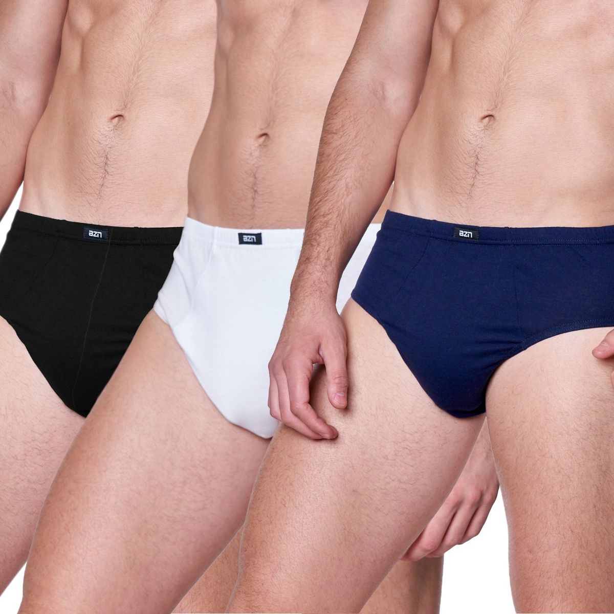 BAZIANI - Pack3 Slip Algodón Hombre 5422