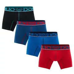 GIOVACCHINO - Pack de 4 Boxer Corto Algodón Hombre