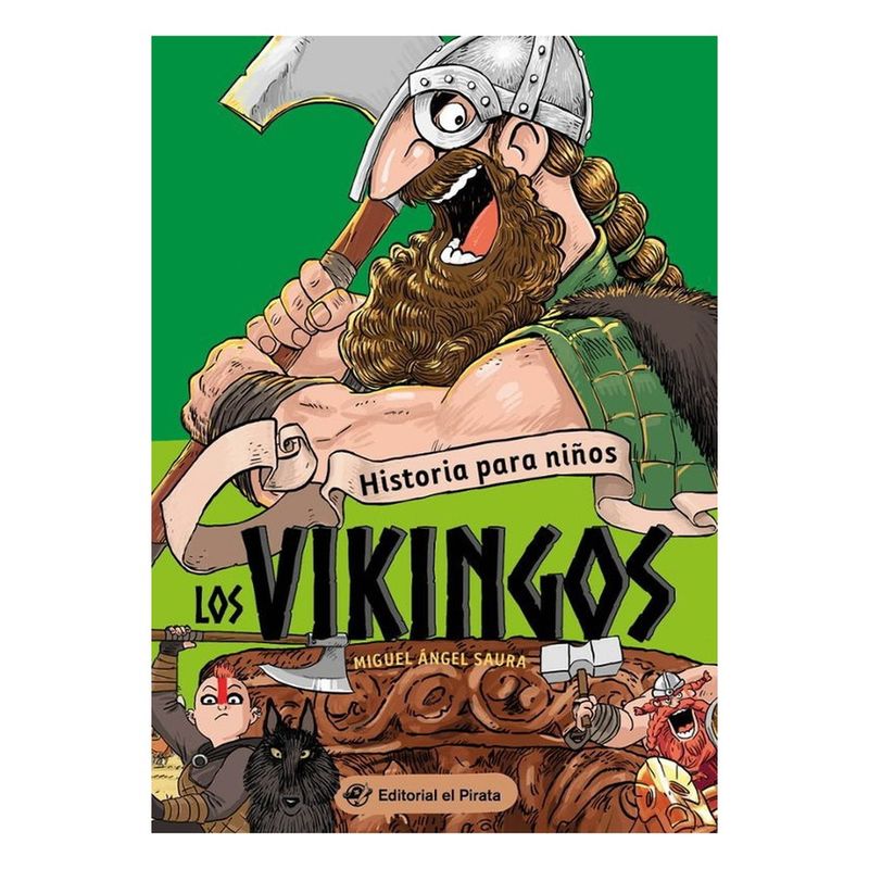 ANTARTICA LIBROS - Los Vikingos Historias Para Niños