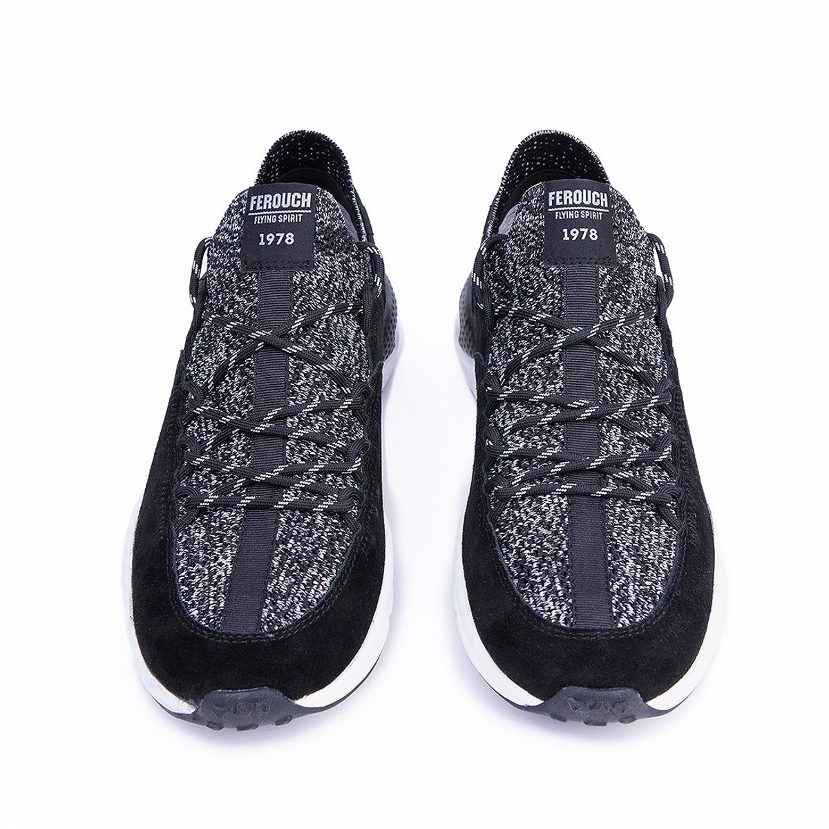 FEROUCH - Zapatilla New York Negro Ferouch