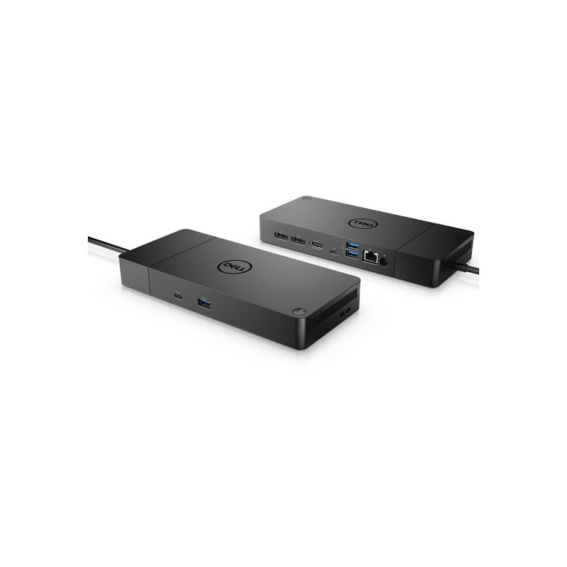 DELL - Dock Dell WD19S-130W USB-C USB-A 3.1 D-Port HDMI LAN PD 90W - Negro