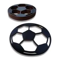 ELAB PROPIA - 6 Posavasos Deportes Futbol - Madera Fun Republic