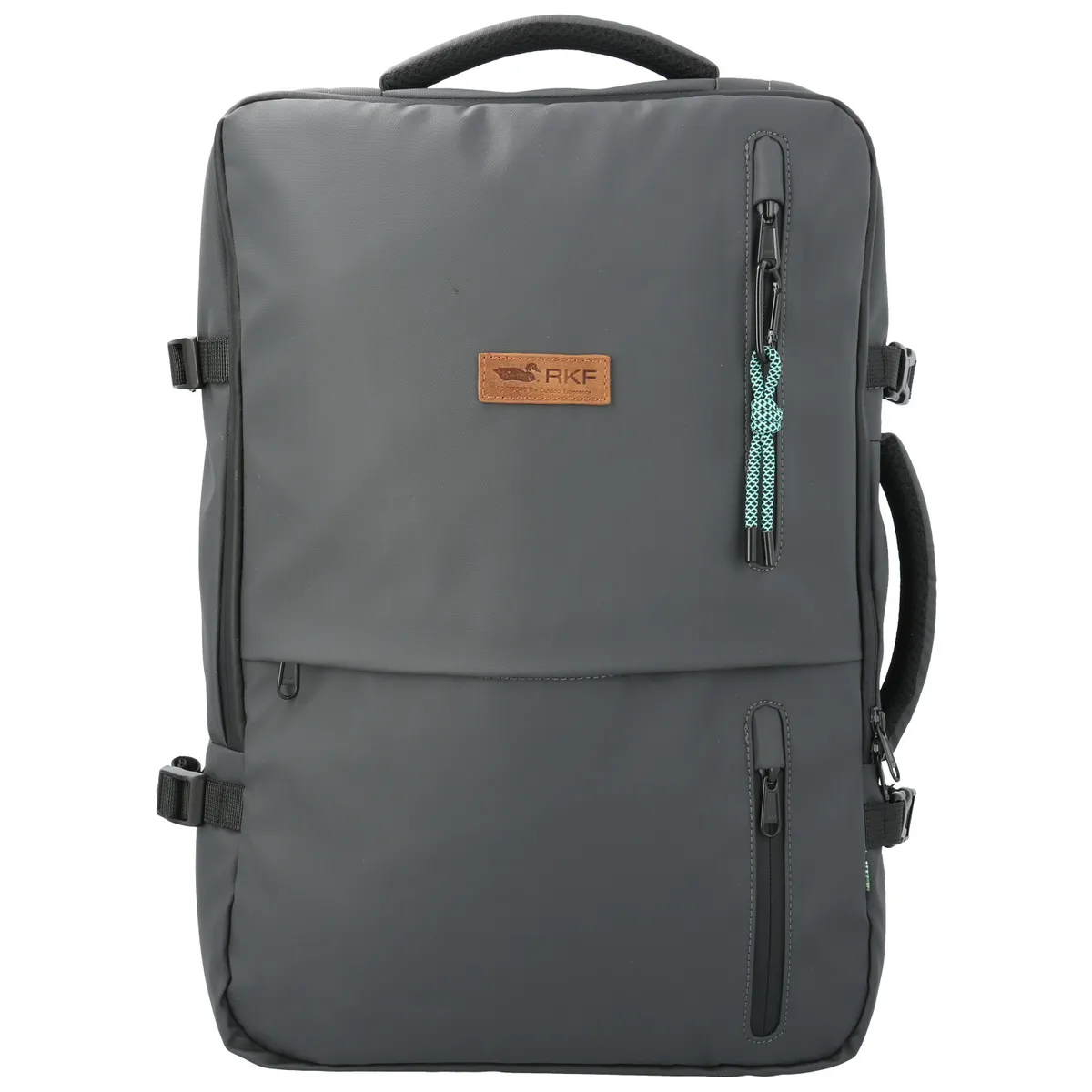 ROCKFORD - Mochila Fib Recicladas Unisex WR Grant II Gris ROCKFORD