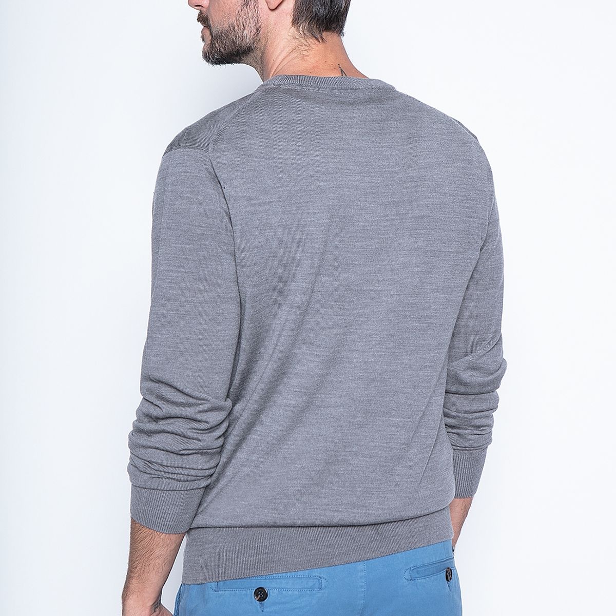 NEW MAN - Sweater Lyon Gris New Man