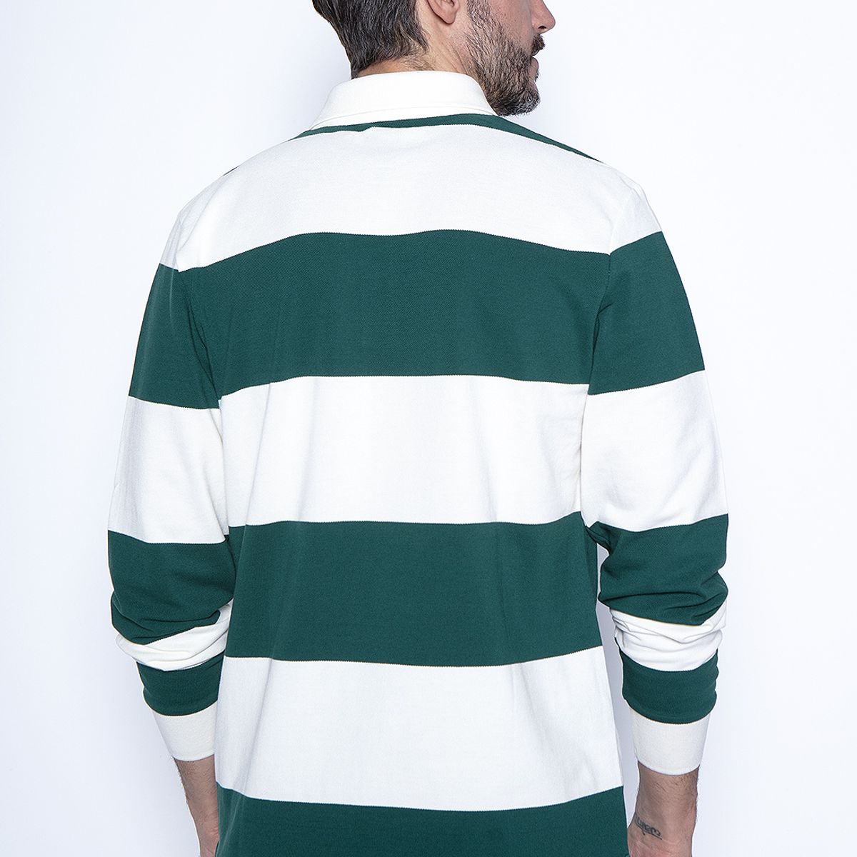 NEW MAN - Polera Colonia Verde New Man