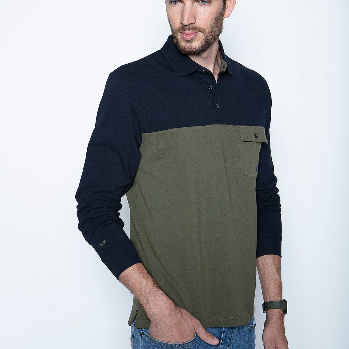 FEROUCH - Polera Detroit Azul Ferouch