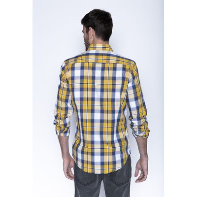 Imagen 2 del producto Camisa Check Colorado Fj Amarillo