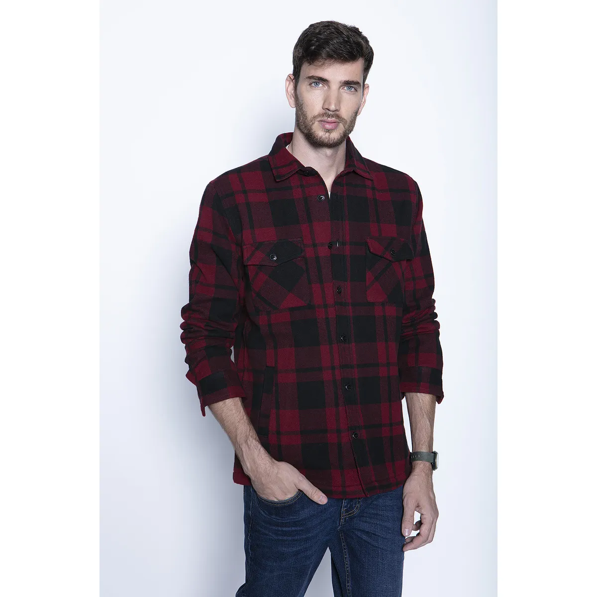 FEROUCH - Chaqueta Lenadora Fj Rojo Ferouch