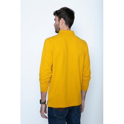 Imagen 2 del producto Polera Polo Ml Amarillo