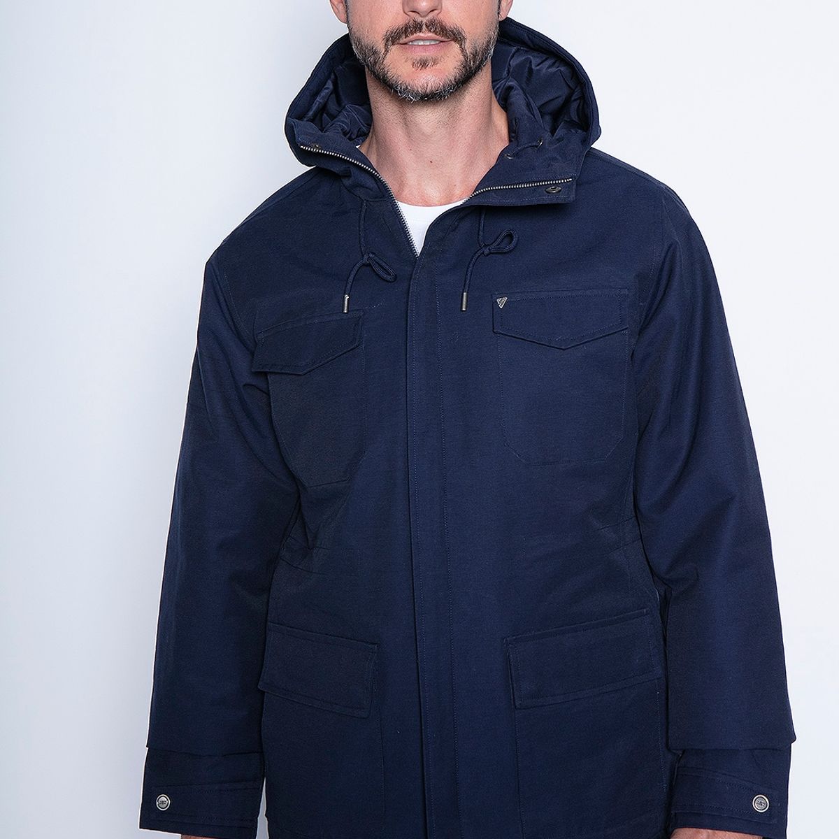 NEW MAN - Chaqueta Colder Azul New Man