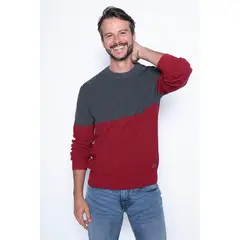 NEW MAN - Sweater Palencia Rojo New Man.