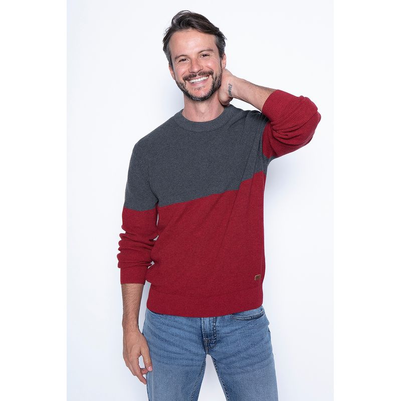 NEW MAN - Sweater Palencia Rojo New Man.