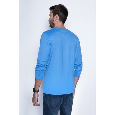 Imagen 2 del producto Polera Basica Ml Azul