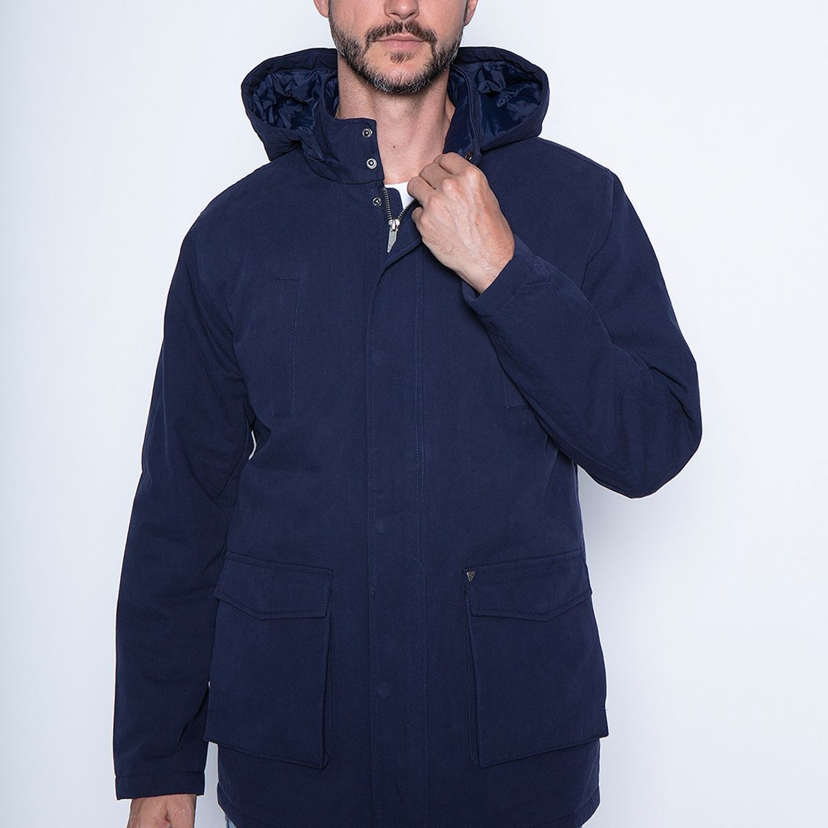 NEW MAN - Chaqueta Crusto Azul New Man