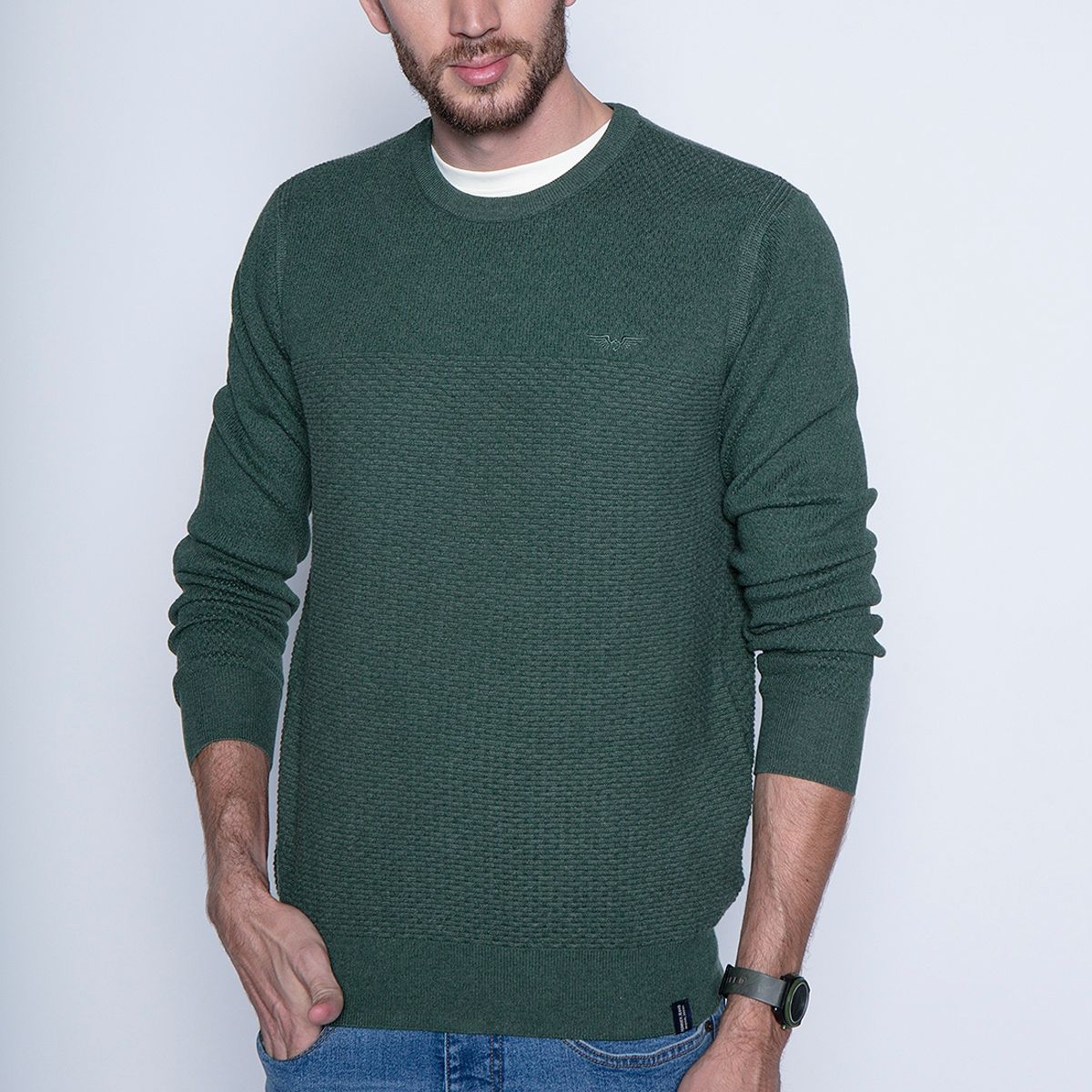 FEROUCH - Sweater Brockton Fj Verde Ferouch