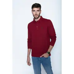 FEROUCH - Polera Polo Ml Rojo
