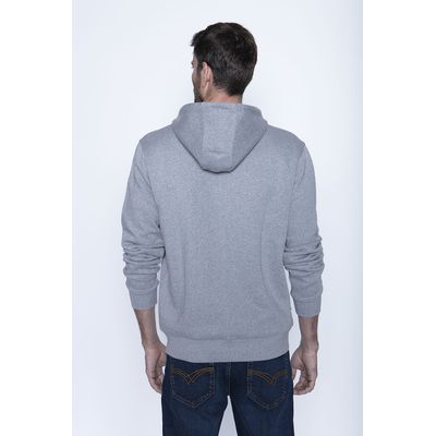 Imagen 2 del producto Poleron Basico Full Zipper Gris