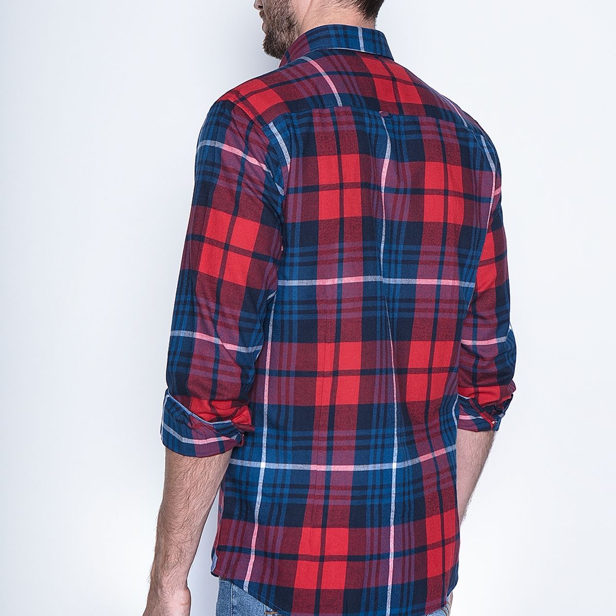 FEROUCH - Camisa Cuadro Texas Fj Rojo Ferouch