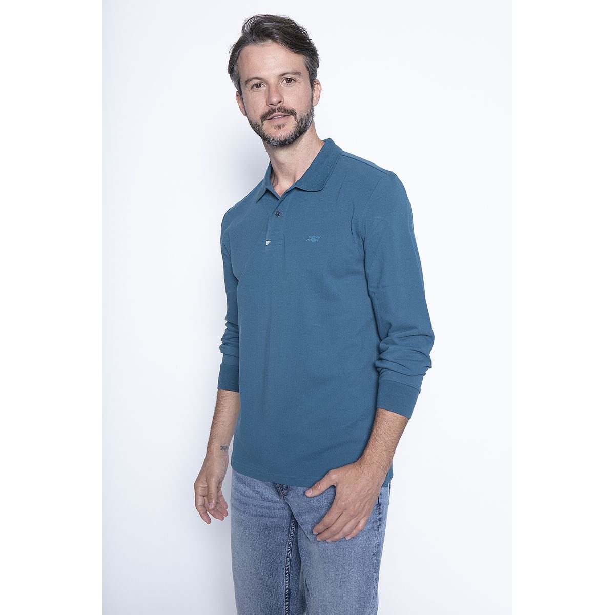 NEW MAN - Polera Sofia Azul New Man