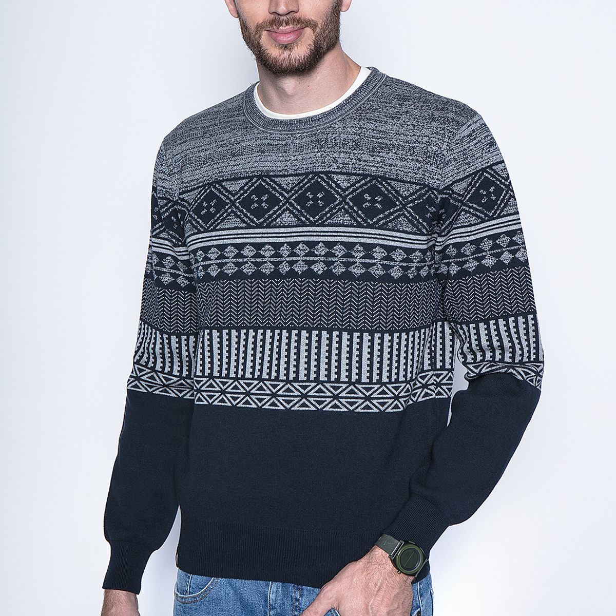 FEROUCH - Sweater Baltimore F Azul Ferouch