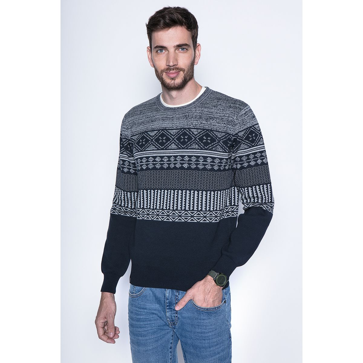 FEROUCH - Sweater Baltimore F Azul Ferouch