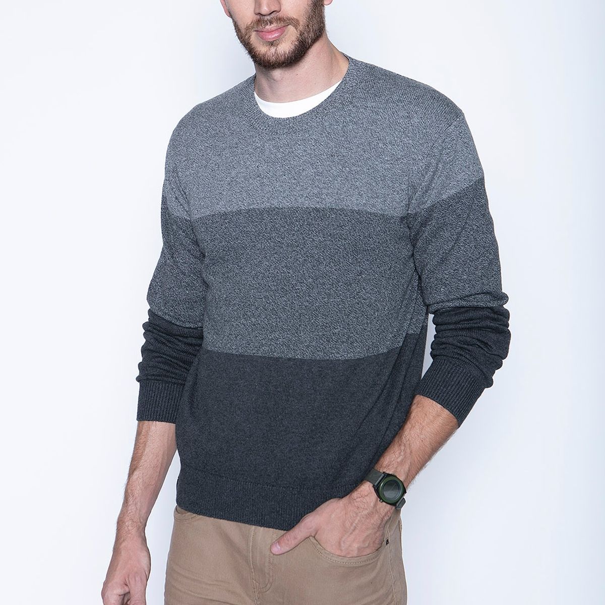 FEROUCH - Sweater Chicago F Gris Ferouch