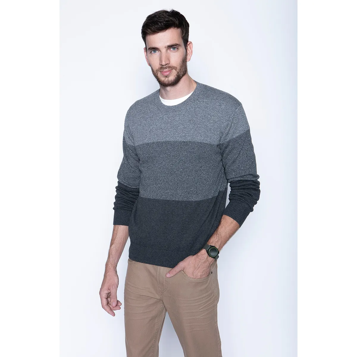 FEROUCH - Sweater Chicago F Gris Ferouch