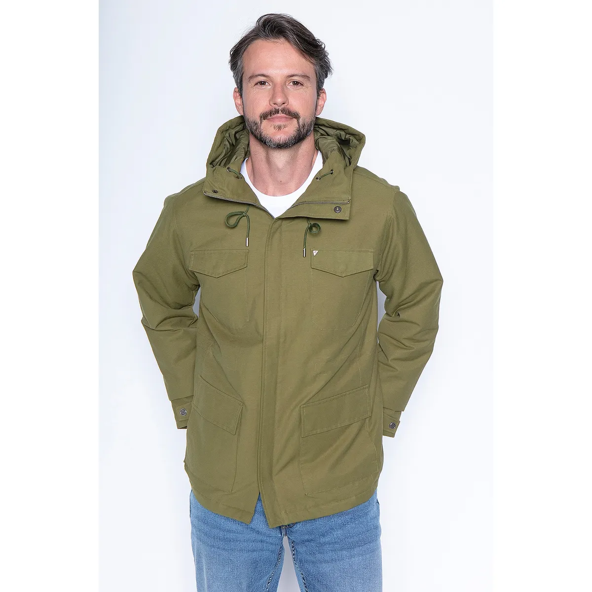 NEW MAN - Chaqueta Colder Beige New Man