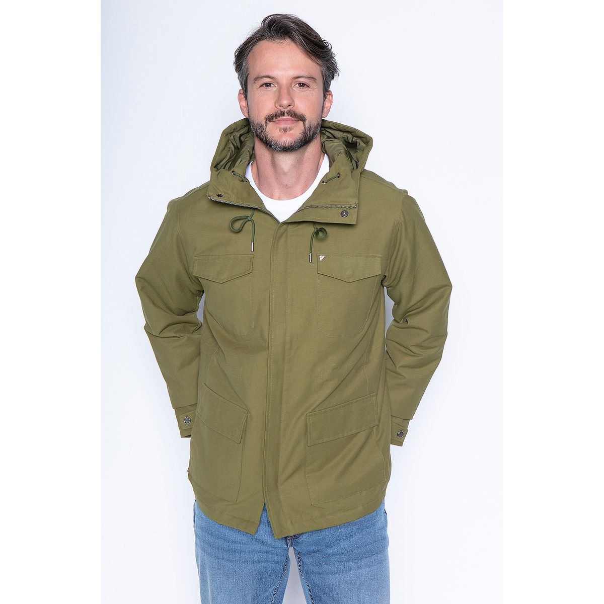 NEW MAN - Chaqueta Colder Beige New Man