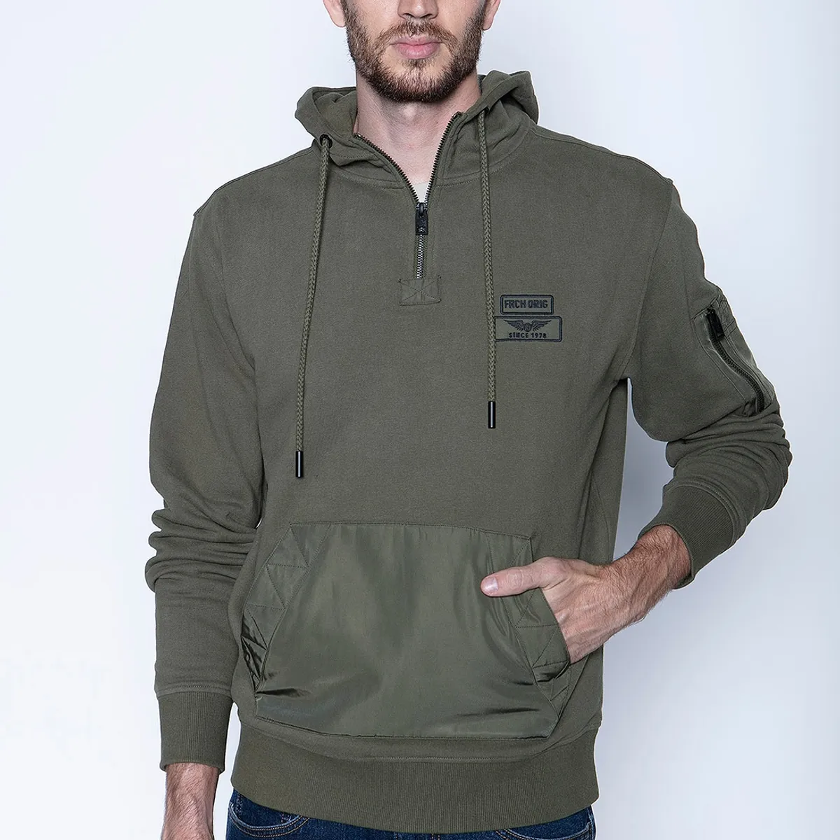 FEROUCH - Poleron San Diego Verde Ferouch