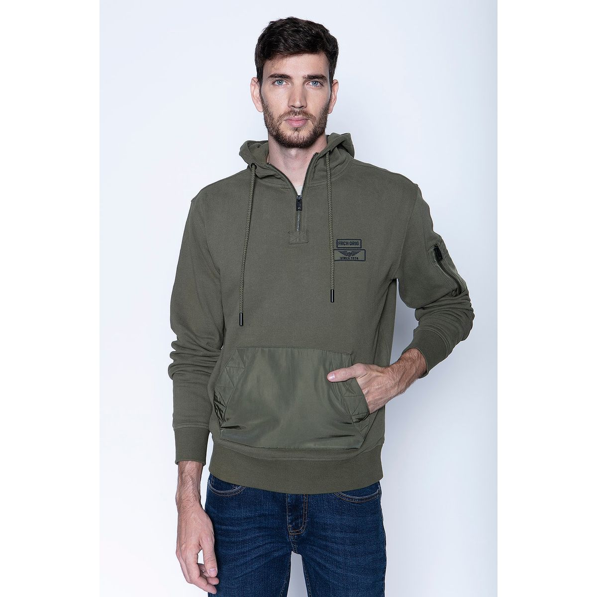 FEROUCH - Poleron San Diego Verde Ferouch