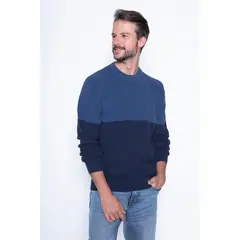 NEW MAN - Sweater Palencia Azul New Man.