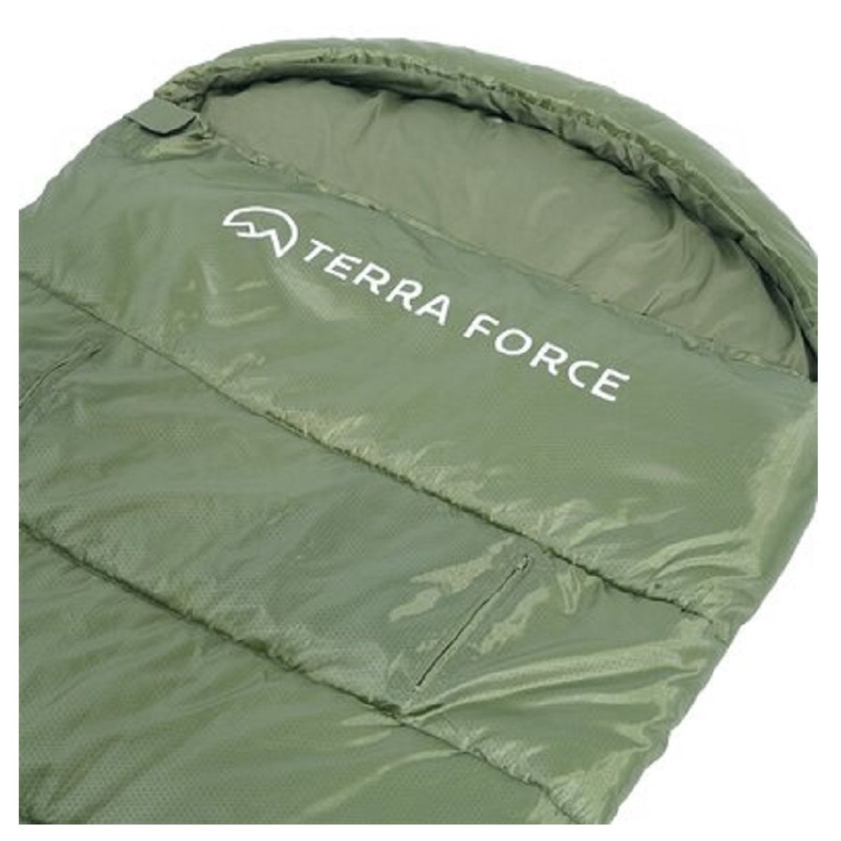 TERRA FORCE - SACO DE DORMIR CLIMA FRÍO VERDE