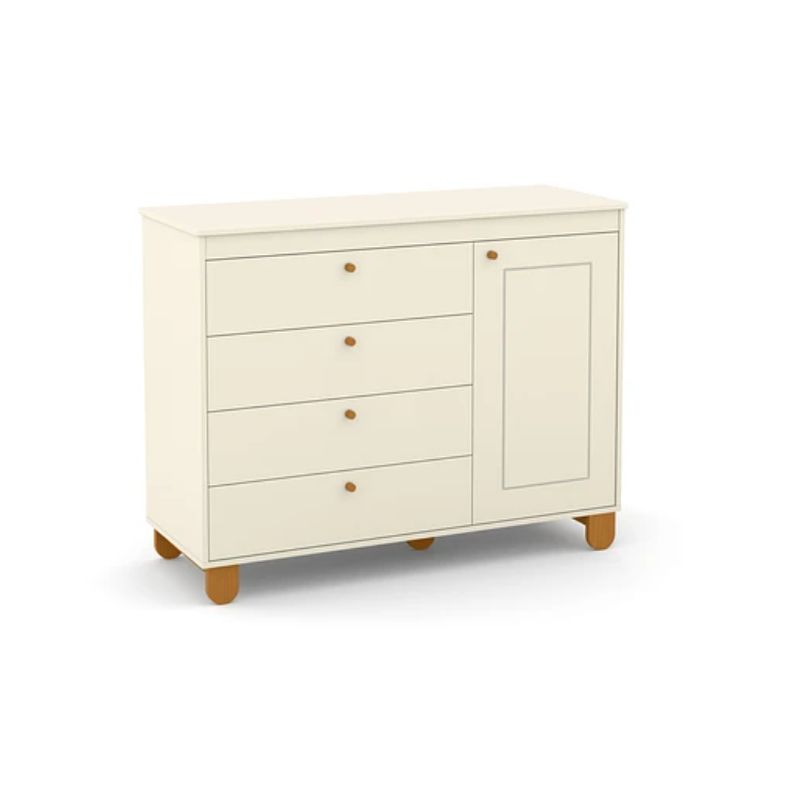 KIDSCOOL - COMODA ZUPI CON PUERTA BEIGE