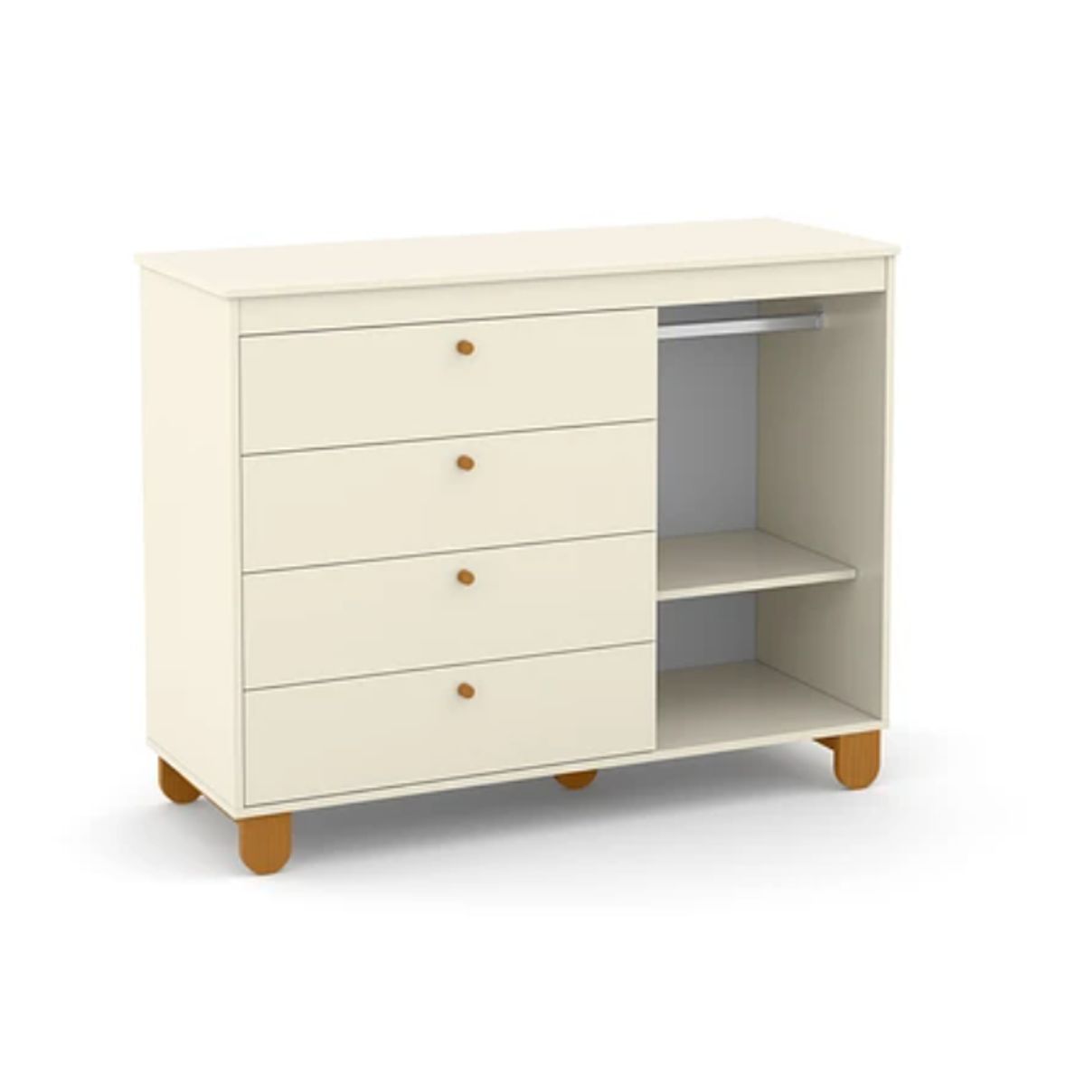 KIDSCOOL - COMODA ZUPI CON PUERTA BEIGE